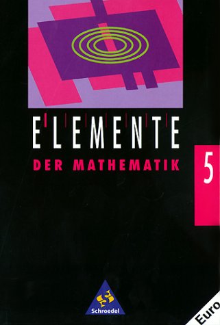 Elemente der Mathematik, Ausgabe Hessen, Hamburg, Nordrhein-Westfalen, Schleswig-Holstein und Saarland, 5. Schuljahr, EURO - Heinz Griesel, Helmut Postel