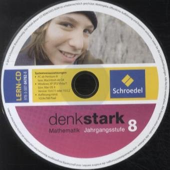 9783507847828: Denkstark Mathematik: Ausgabe 6. - 10. Schuljahr in Nordrhein-Westfalen: CD-ROM zum Schlerband 8