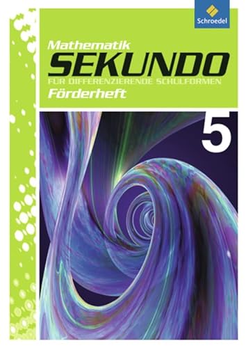 Beispielbild fr Sekundo: Mathematik fr differenzierende Schulformen - Ausgabe 2009: Frdermaterial 5 zum Verkauf von medimops