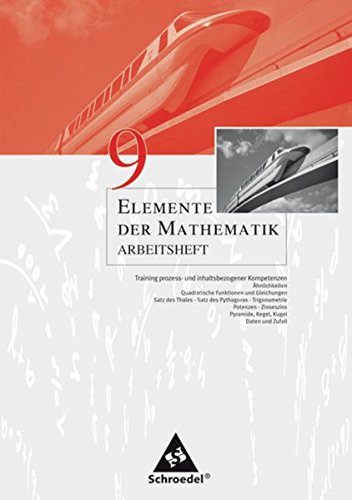 Stock image for Elemente der Mathematik - Ausgabe 2004 fr die SI: Elemente der Mathematik SI - fr Nordrhein-Westfalen, Rheinland-Pfalz und Schleswig-Holstein: Arbeitsheft 9 for sale by medimops