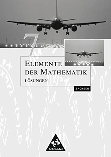 Imagen de archivo de Elemente der Mathematik SI - Ausgabe 2004 fr Sachsen: Lsungen 7 a la venta por medimops