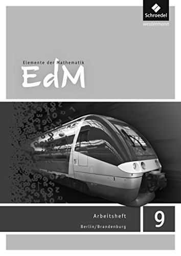 Imagen de archivo de Elemente der Mathematik SI - Ausgabe 2016 fr Berlin/Brandenburg: Lsungen Arbeitsheft 9 a la venta por medimops