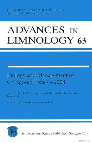 9783510470655: Biology and Management of Coregonid Fishes - 2008: 10th International Symposium on the Biology and Management of Coregonid Fishes, Winnipeg, Canada