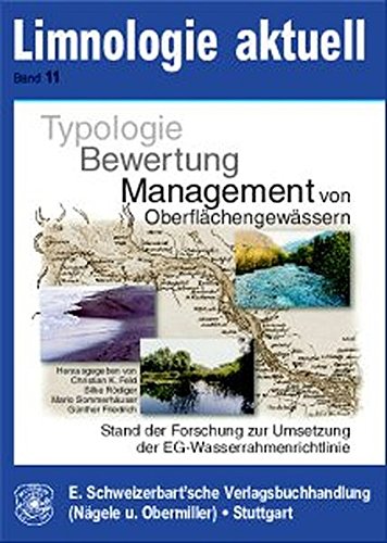 9783510530090: Typologie, Bewertung, Management von Oberflchengewssern