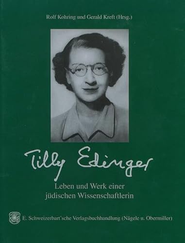 Stock image for Tilly Edinger - Leben und Werk einer jdischen Wissenschaftlerin. [Gebundene Ausgabe] Rolf Kohring (Herausgeber), Gerald Kreft (Herausgeber) Dieses Buch stellt das Leben und Werk Tilly Edingers (1897-1967) dar -- einer bemerkenswerten Frau und Wissenschaftlerin. Sie entstammte einem weltbrgerlichen deutsch-jdischen Elternhaus in Frankfurt am Main, wo sie die Paloneurologie, die Erforschung der Gehirne ausgestorbener Wirbeltiere begrndete. Obgleich die nationalsozialistische Machtergreifung ihre Aussichten auf eine Universittskarriere zerstrte, konnte Tilly Edinger am Senckenbergischen Naturhistorischen Museum bis zum Novemberprogrom weiter arbeiten. 1939 emigrierte sie nach Grobritannien, 1940 in die USA, wo sie am Museum for Comparative Zoology in Cambridge, Massachussets wissenschaftlich und menschlich eine zweite Heimat fand. In fnf Beitrgen untersuchen Wissenschaftler aus Deutschland und den USA Tilly Edingers Leben und Werk unter jeweils besonderen Fragestellungen sowie a for sale by BUCHSERVICE / ANTIQUARIAT Lars Lutzer