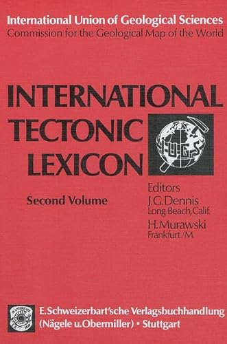 Beispielbild fr International Tectonic Lexicon (International Union of Geological Sciences) zum Verkauf von medimops