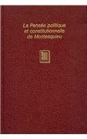 9783511003456: La pensee politique et constitutionelle de Montesqieu: bicentenaire de l'Esprit des lois, 1748-1948 (French Edition)