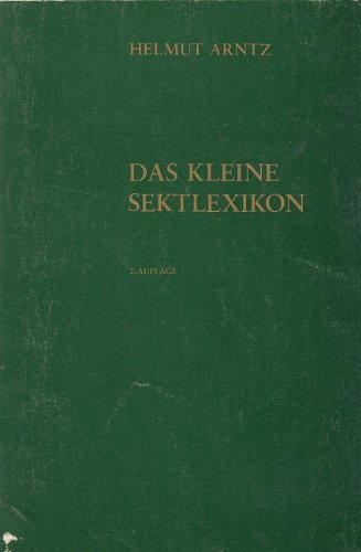 Das kleine Sektlexikon - Arntz, Helmut