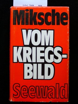 Stock image for Vom Kriegsbild for sale by Bernhard Kiewel Rare Books