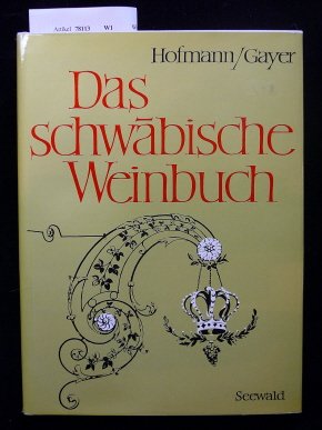 9783512004100: Das schwäbische Weinbuch (German Edition)