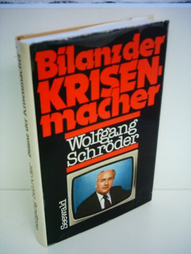 Bilanz der Krisenmacher : Wer sind d. Verantwortlichen  ; Ist d. neue Aufschwung schon gesichert ...