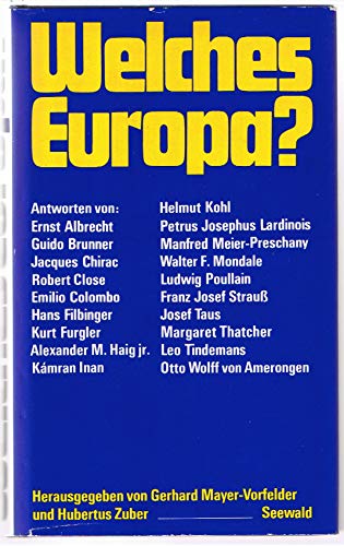 9783512004797: Welches Europa?