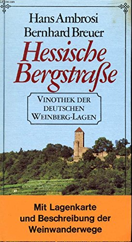 9783512005480: Hessische Bergstrasse. Hans Ambrosi ; Bernhard Breuer. Unter Mitarb. von Anneliese Ambrosi .