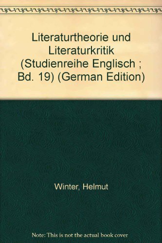 Stock image for Literaturtheorie und Literaturkritik. for sale by Antiquariat Christoph Wilde