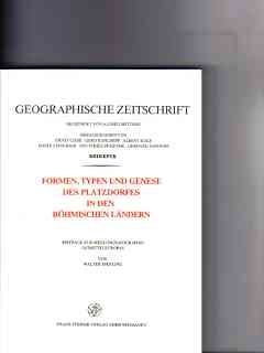 Geographische Zeitschrift - Beihefte / Erdkundliches Wissen. Heft 61: Formen, Typen und Genese de...