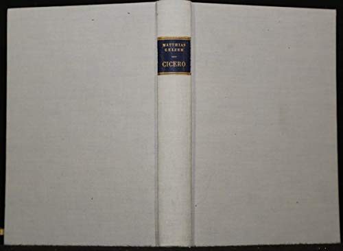 Stock image for Cicero: Ein biographischer Versuch for sale by medimops