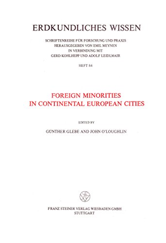 9783515045940: Foreign minorities in continental European cities (Erdkundliches Wissen)