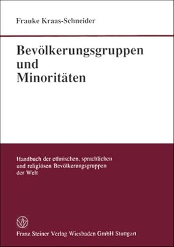 Beispielbild fr Bevlkerungsgruppen und Minoritten zum Verkauf von medimops