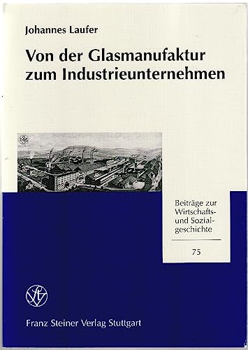 Von der Glasmanufaktur zum Industrieunternehmen. Die Deutsche Spiegelglas AG (1830-1955).