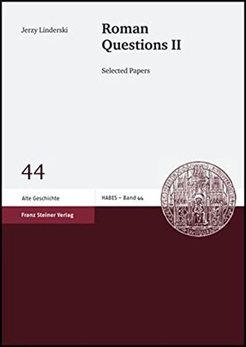 Beispielbild fr Roman Questions. Vol. 2 Selected Papers zum Verkauf von Buchpark