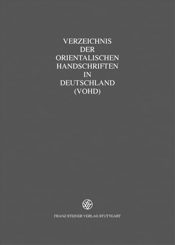 9783515087704: Arabische Handschriften: Teil 6: Die Handschriften Der Sammlung Oskar Rescher in Der Staatsbibliothek Zu Berlin - Preussischer Kulturbesitz, Band 3: ... Handschriften in Deutschland (Vohd))