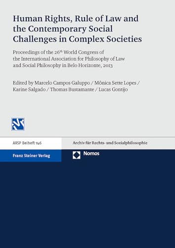 Imagen de archivo de Human Rights, Rule of Law and the Contemporary Social Challenges in Complex Societies a la venta por ISD LLC