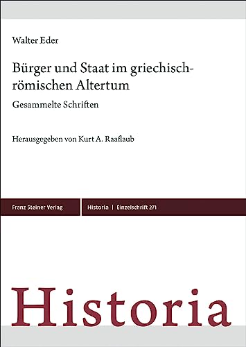 Beispielbild fr Burger Und Staat Im Griechisch-Romischen Altertum zum Verkauf von Blackwell's