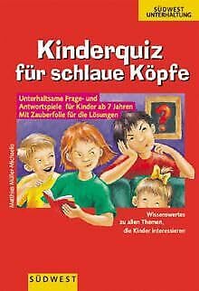 Beispielbild fr Kinderquiz fr schlaue Kpfe zum Verkauf von medimops