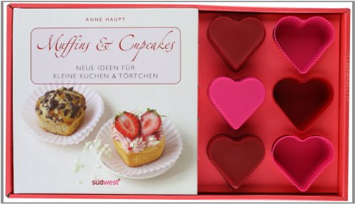 Muffins & Cupcakes-Set: Neue Ideen für kleine Kuchen & Törtchen. Buch mit Silikonförmchen - Haupt, Anne
