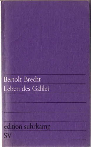 Imagen de archivo de Leben des Galilei, Schauspiel a la venta por Ostmark-Antiquariat Franz Maier