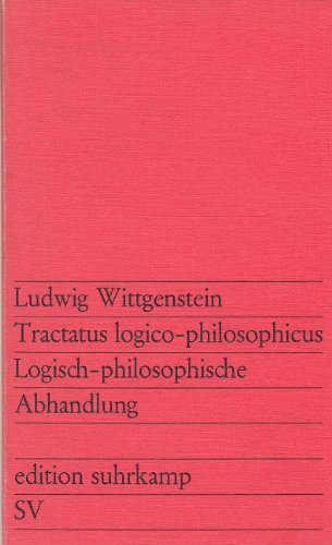 9783518000120: Tractatus lgico-philosophicus