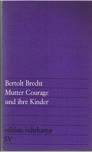 Beispielbild fr Mutter Courage Und Ihre Kinder zum Verkauf von GoldenWavesOfBooks