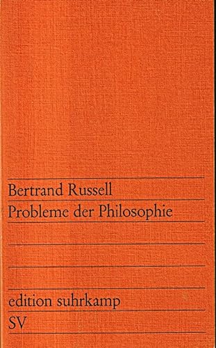 9783518002070: Probleme der Philosophie - Bertrand Russell