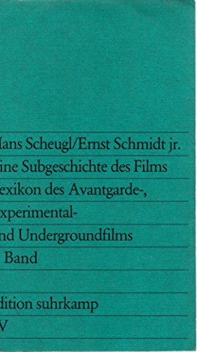 Stock image for Eine Subgeschichte des Films : Lexikon d. Avantgarde-, Experimental- u. Undergroundfilms for sale by medimops