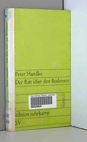 Beispielbild fr Der Ritt Uber Den Bodensee zum Verkauf von Zubal-Books, Since 1961