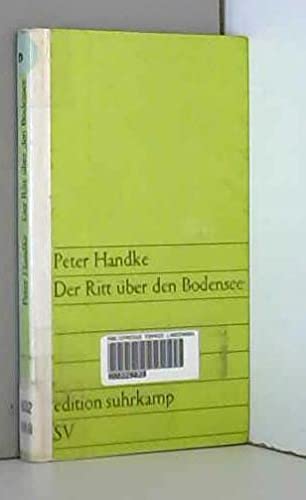 Stock image for Der Ritt Uber Den Bodensee for sale by Zubal-Books, Since 1961