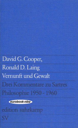 Imagen de archivo de Vernunft und Gewalt: Drei Kommentare zu Sartres Philosophie 1950-1960 a la venta por medimops