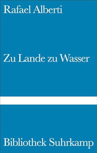 Beispielbild fr Bibliothek Suhrkamp, Bd.60, Zu Lande zu Wasser zum Verkauf von medimops