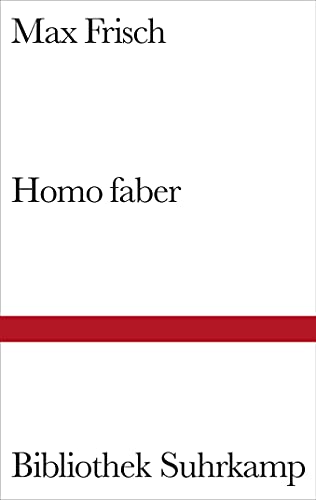 9783518010877: Homo faber: Ein Bericht: 87 (Bibliothek Suhrkamp)