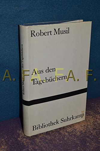 Aus den TagebuÌˆchern (Bibliothek Suhrkamp ; Bd. 90) (German Edition) (9783518010907) by [???]