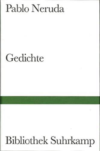 Gedichte. Spanisch und deutsch Übertragung und Nachwort von Erich Arendt