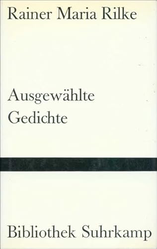 Stock image for Ausgewählte Gedichte. for sale by Bookmans