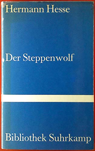 Der Steppenwolf. Bibliothek Suhrkamp ; Bd. 226 - Hesse, Hermann