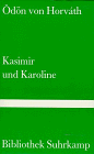 Stock image for Kasimir und Karoline. for sale by Bojara & Bojara-Kellinghaus OHG