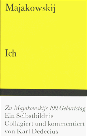 Beispielbild fr Ich. Ein Selbstbildnis. Collagiert und kommentiert von Karl Dedecius. zum Verkauf von Antiquariat & Verlag Jenior