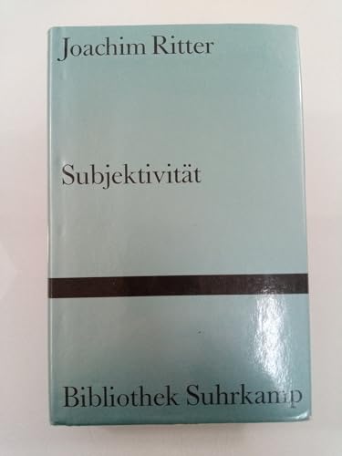 Subjektivität. Sechs Aufsätze.