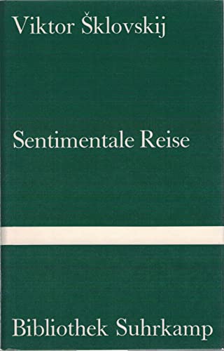 9783518013908: Sentimentale Reise