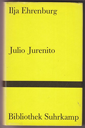 9783518014554: Die ungewhnlichen Abenteuer des Julio Jurenito und seiner Jnger . . .