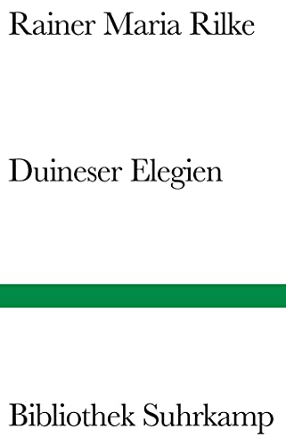 Beispielbild fr Duineser Elegien. zum Verkauf von Wonder Book