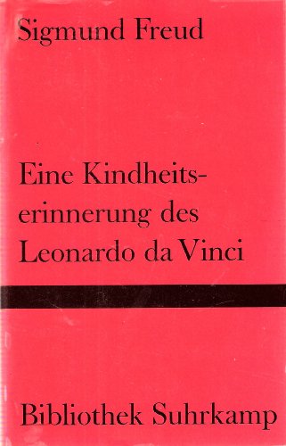 Eine Kindheitserinnerung des Leonardo DaVinci. Bibliothek Suhrkamp Band 514. - Freud, Sigmund